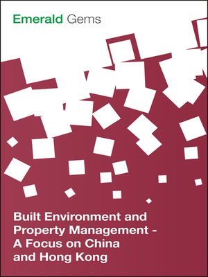 cover image of Built Environment and Property Management